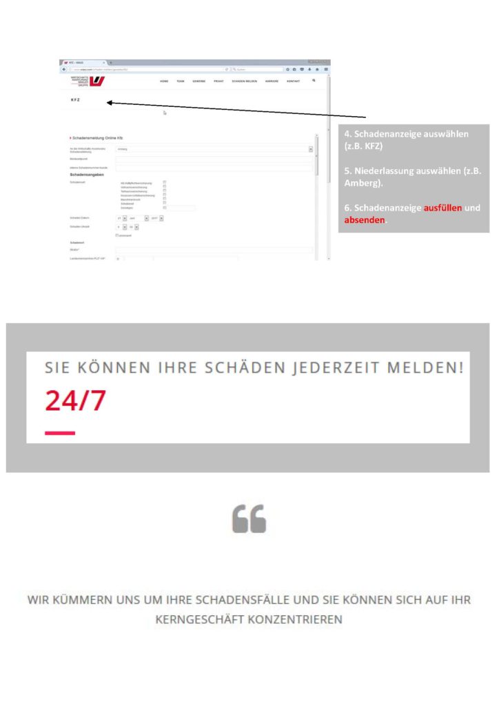 Anleitung - SCHADEN ONLINE MELDEN_Seite_2